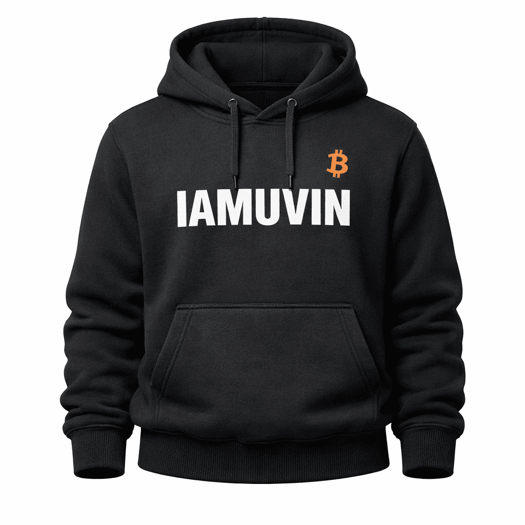 IAMUVIN Bitcoin Hoodie — Premium