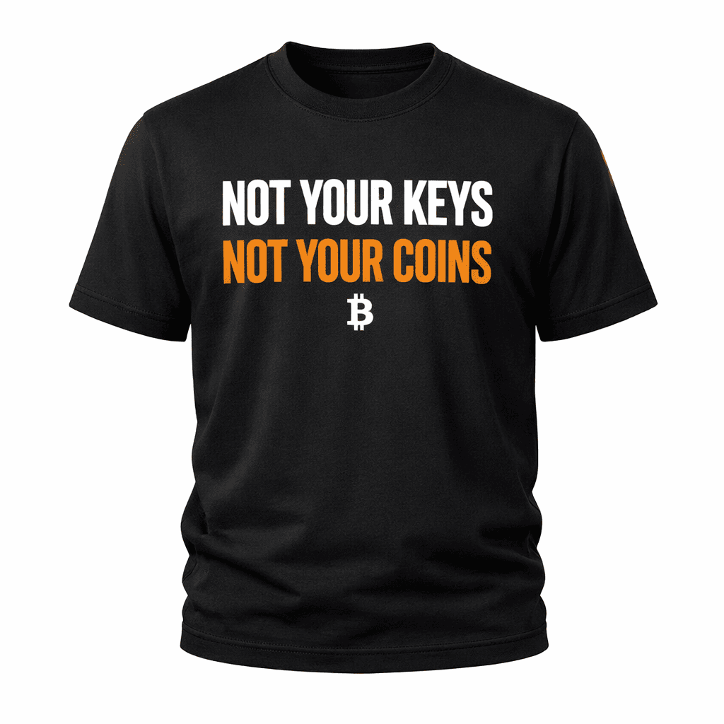 Not Your Keys, Not Your Coins Tee